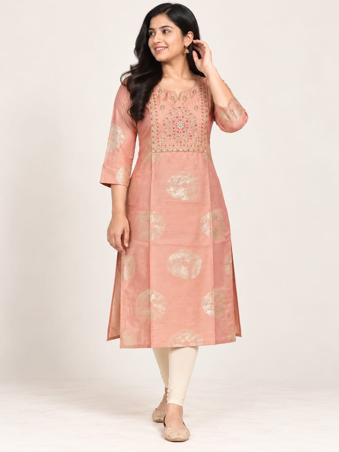 Silk Cotton Kurti