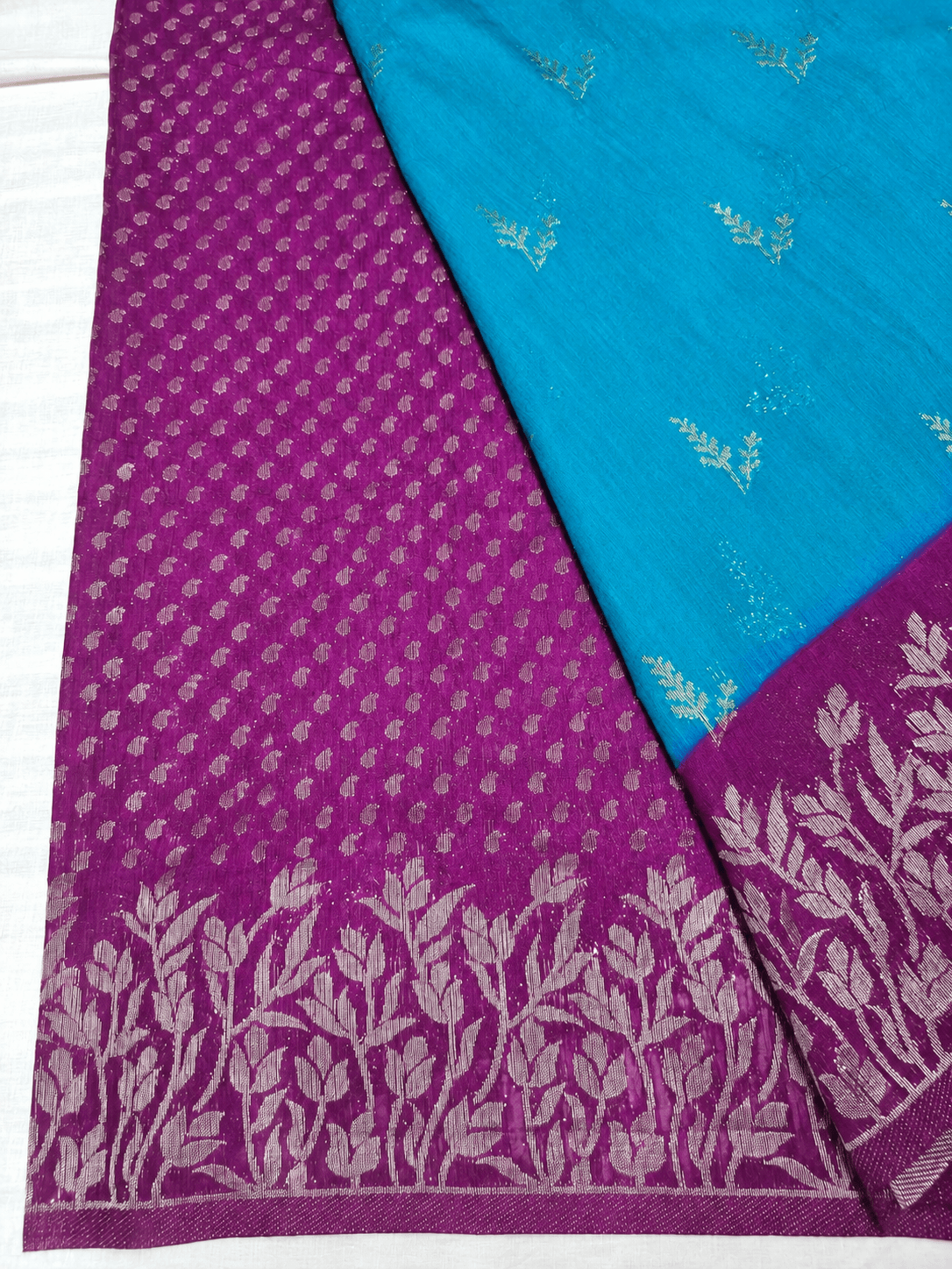 Tussar Linen Saree, Blouse