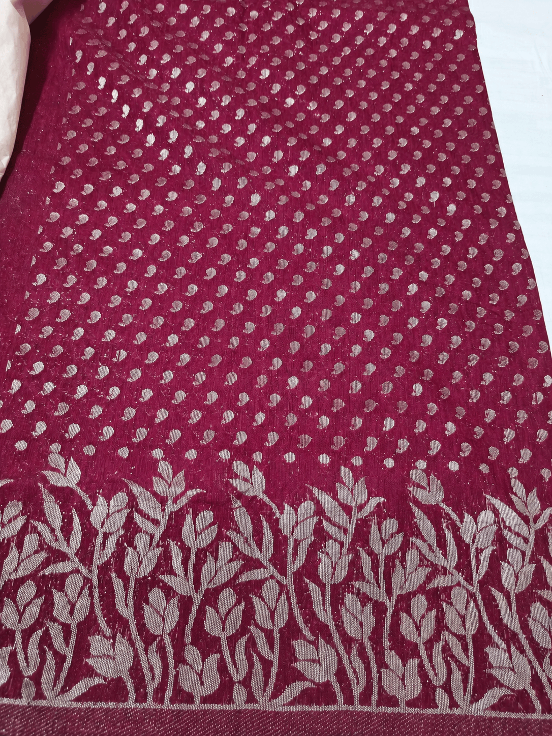 Tussar Linen Saree, Blouse