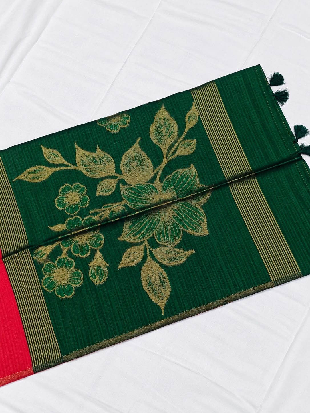 Tussar Saree, Pallu