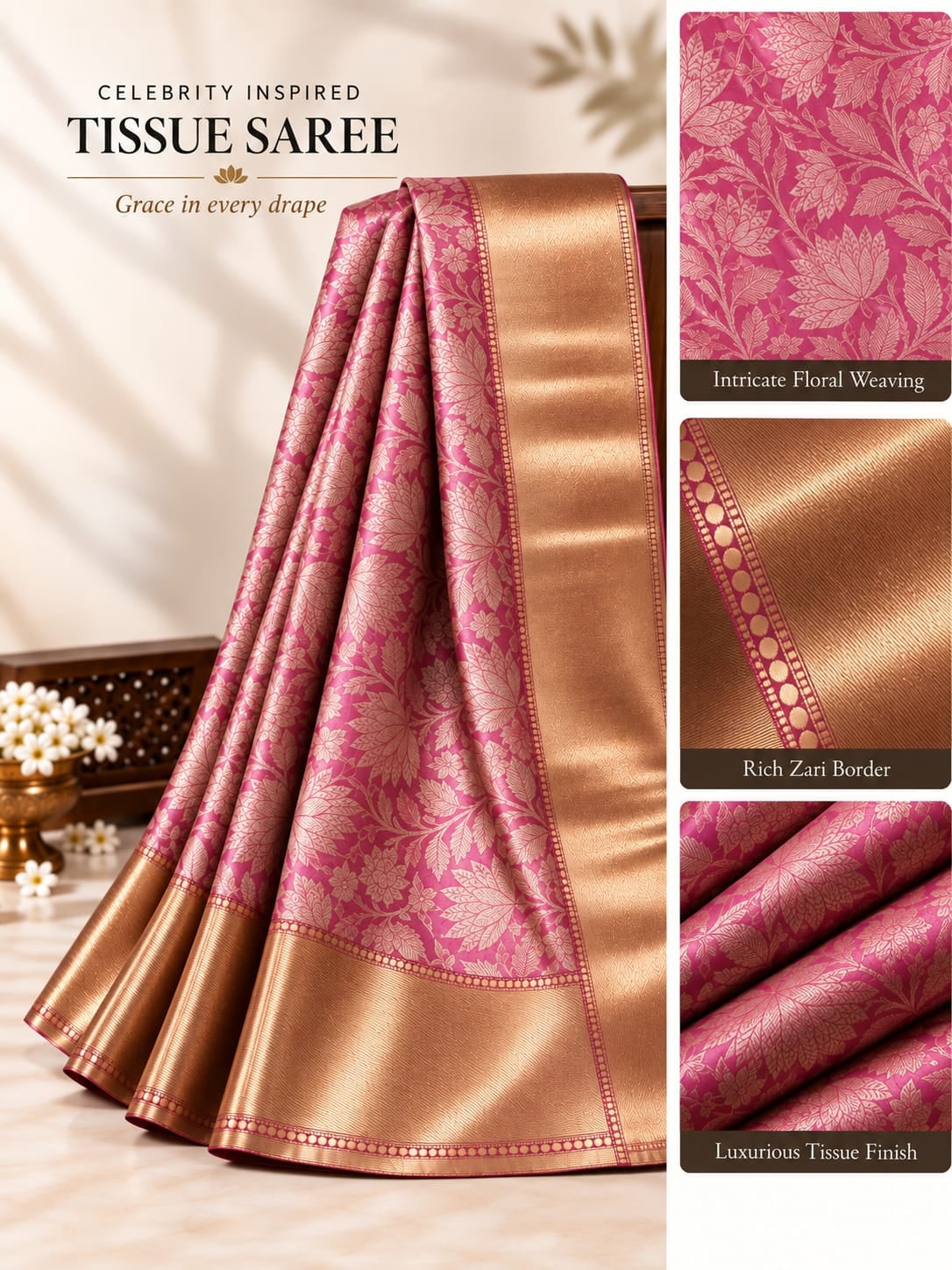 Tissue Silk Saree