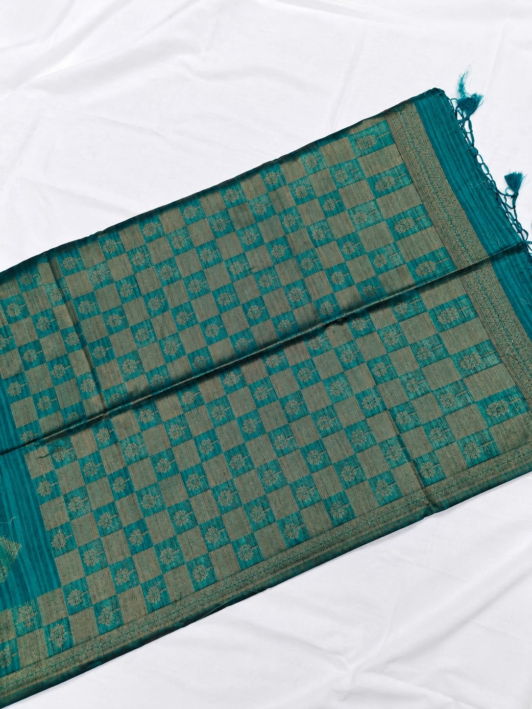 Tussar Saree, Pallu