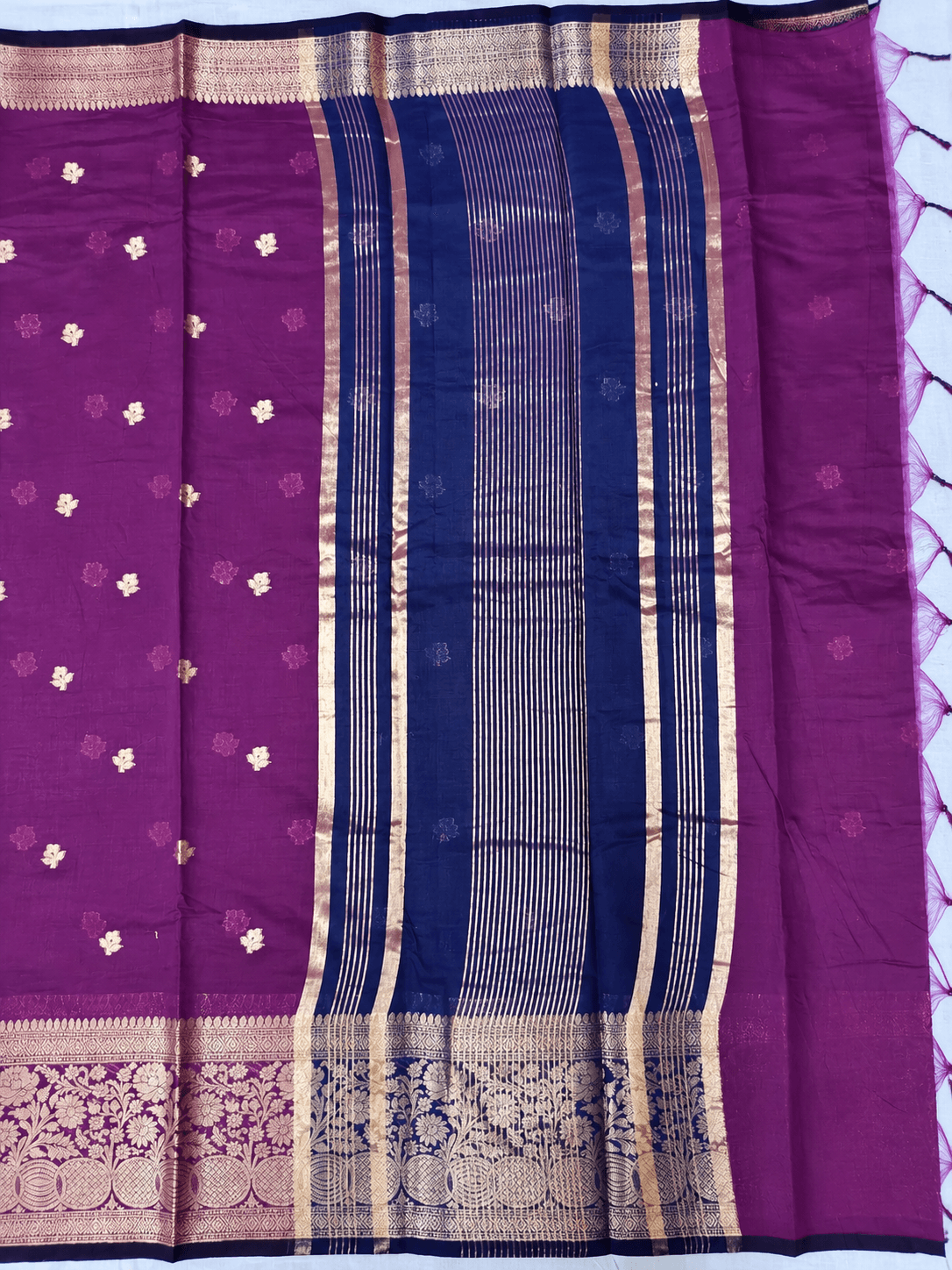 Banaras Cotton Saree, Pallu