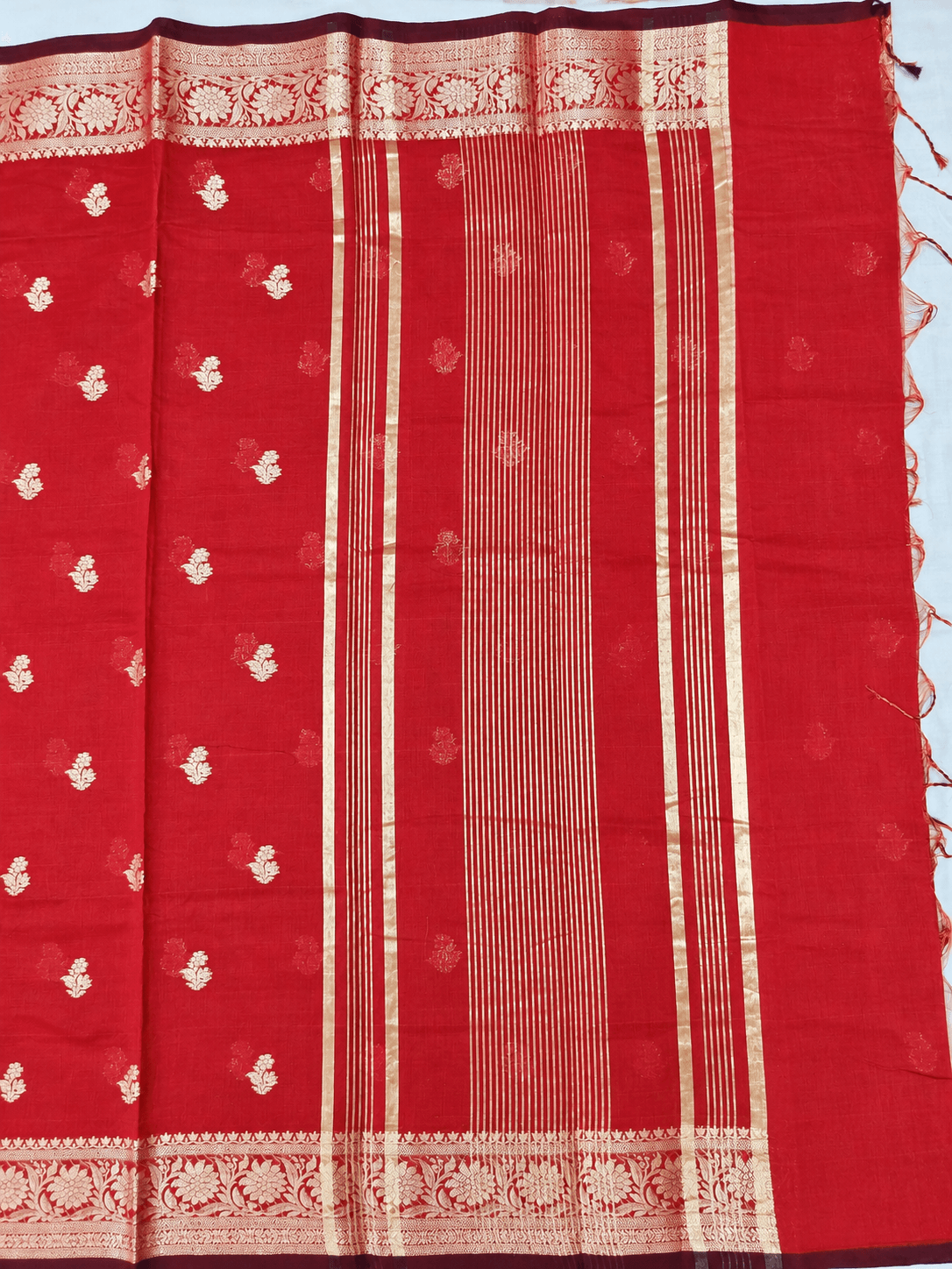 Banaras Cotton Saree, முந்தானை