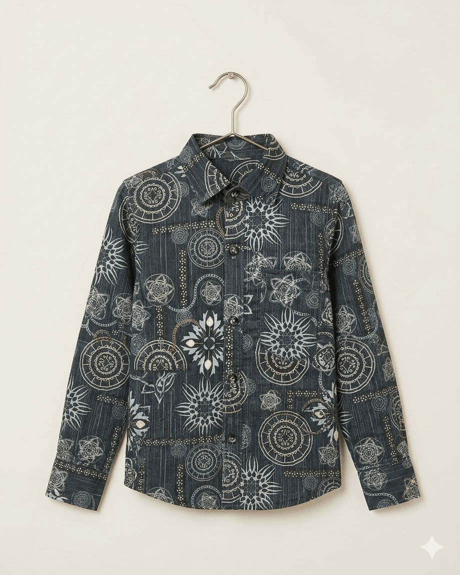 Casual Shirt - Navy Blue