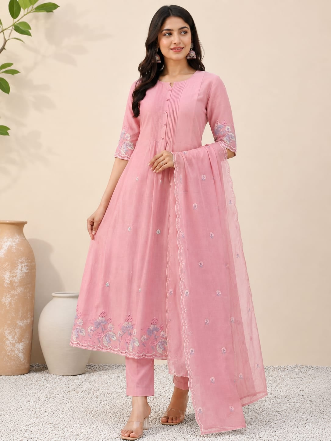 3 Piece Kurti Set