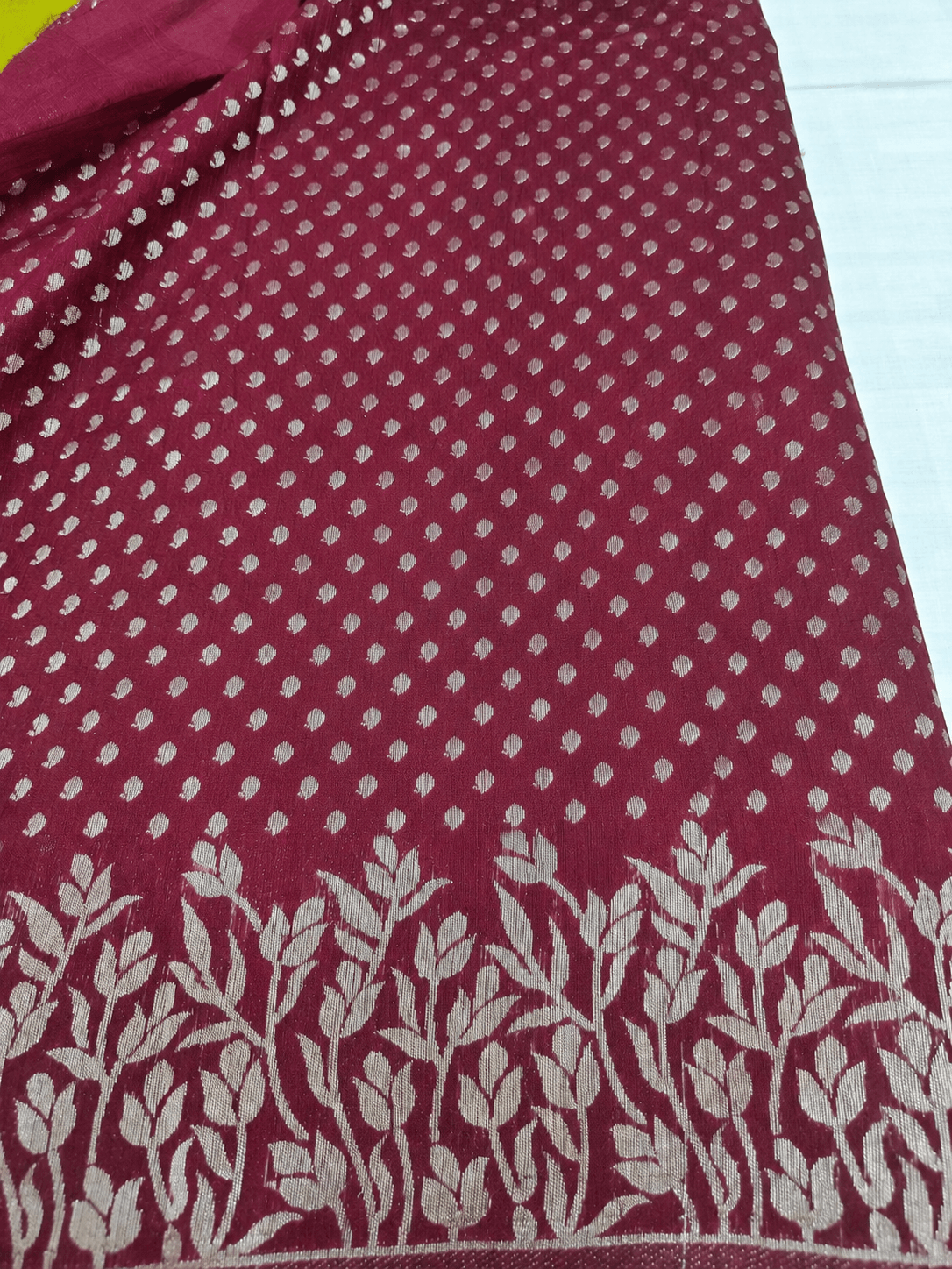 Tussar Linen Saree, Blouse